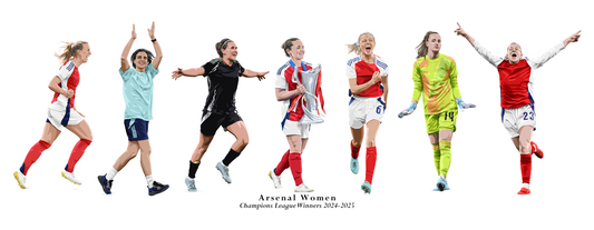 Arsenal Women 2024-2025 Champions League Mug