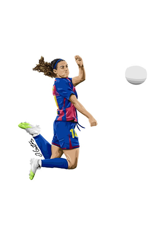 Aitana Bonmati Barcelona Print