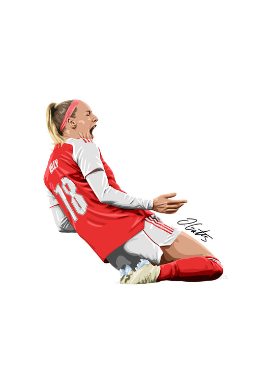 Chloe Kelly Arsenal Print