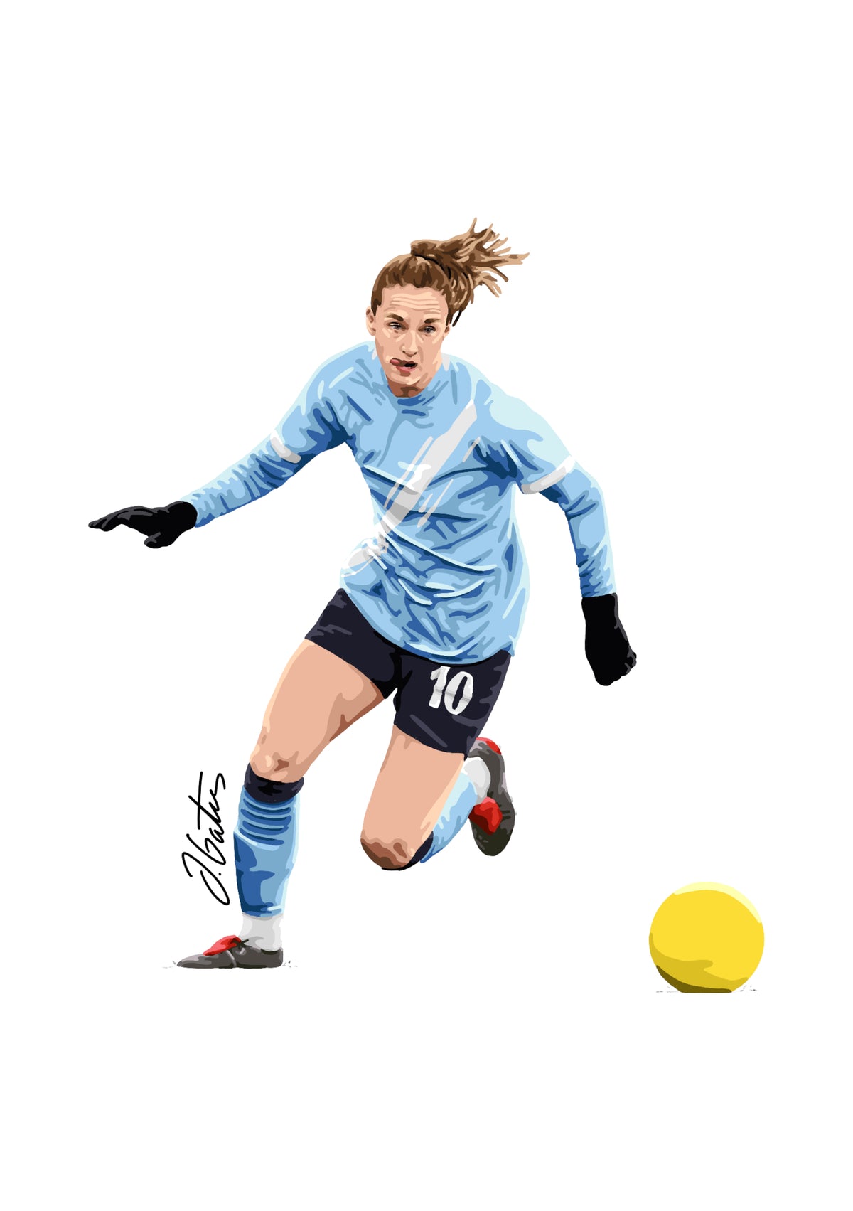 Vivianne Miedema Manchester City Print