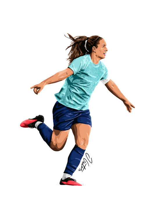 Alexia Putellas London City Lionesses Print