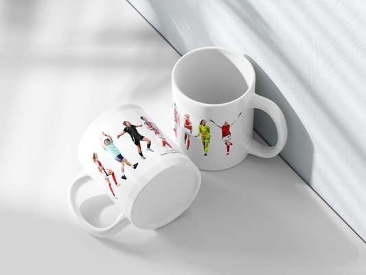 Arsenal Women 2024-2025 Champions League Mug