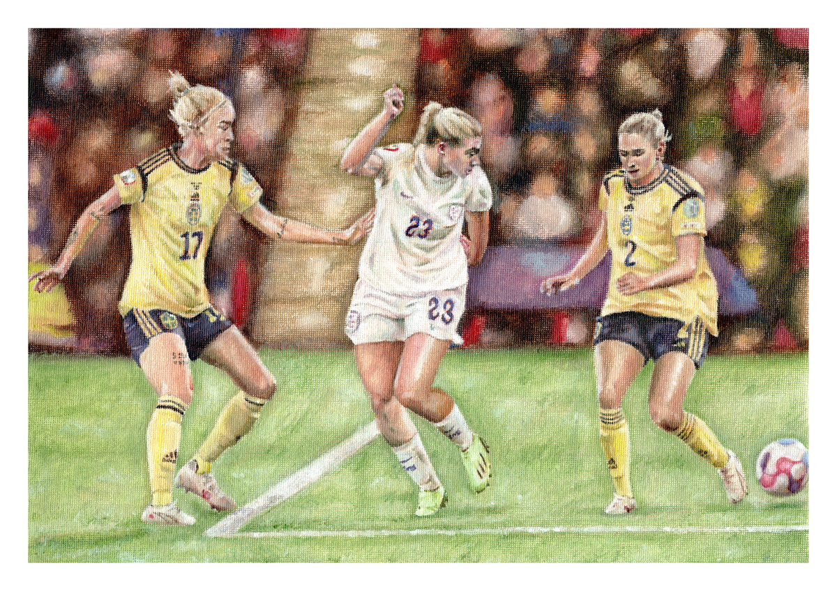 'The Art of a Backheel' Print