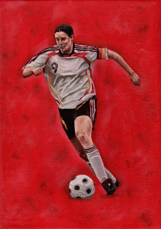 'Birgit Prinz' The Greatest, Original Painting