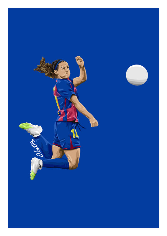 Aitana Bonmati Barcelona Print