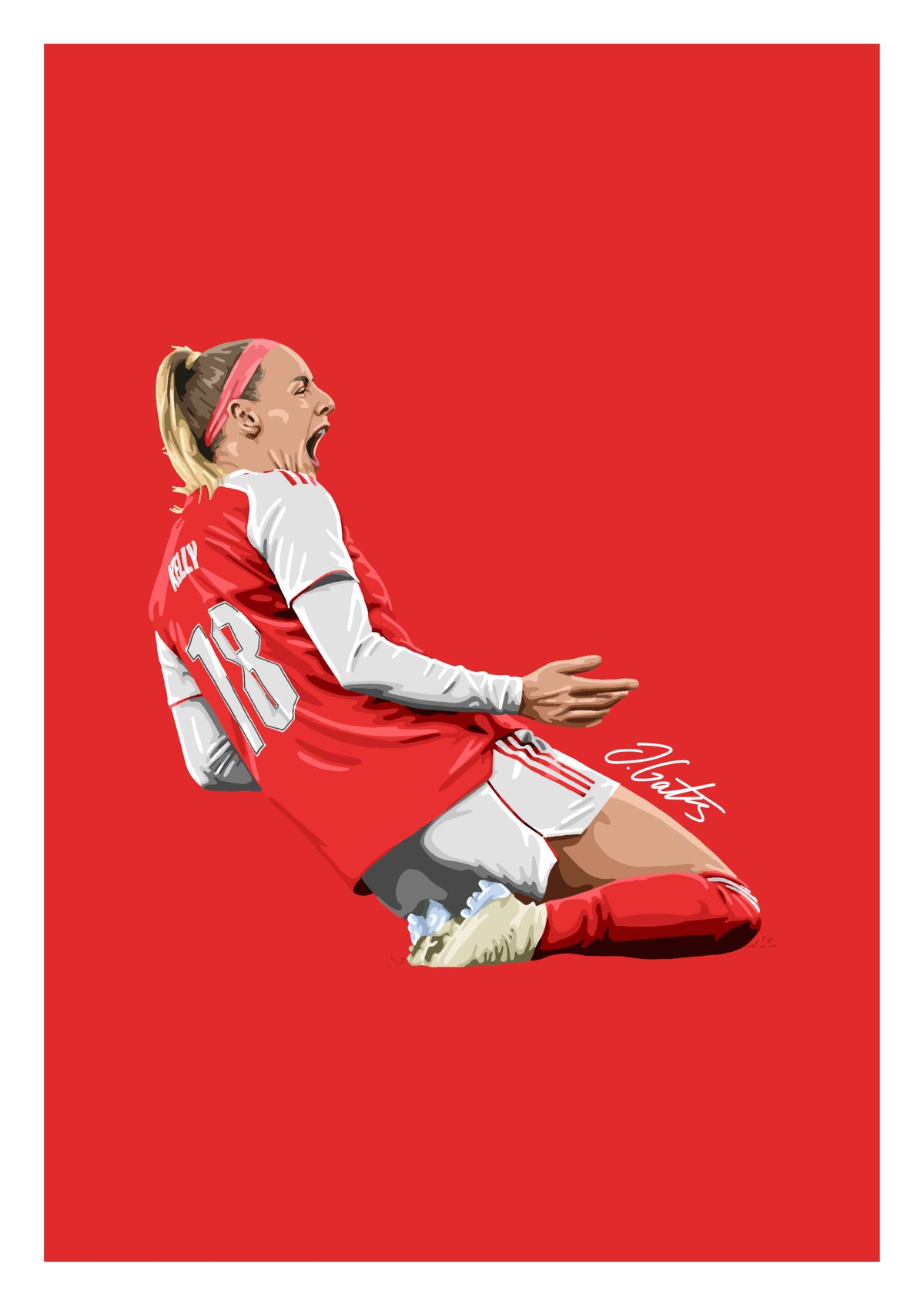 Chloe Kelly Arsenal Print