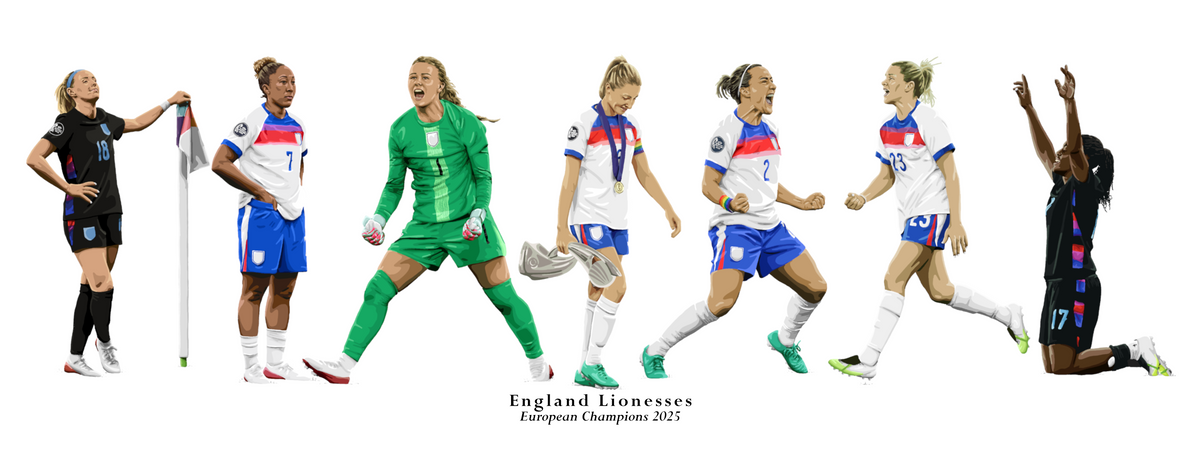 England Lionesses Euro 2025 Champions Mug