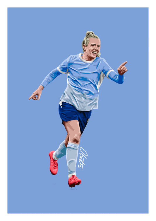 Lauren Hemp Manchester City Print
