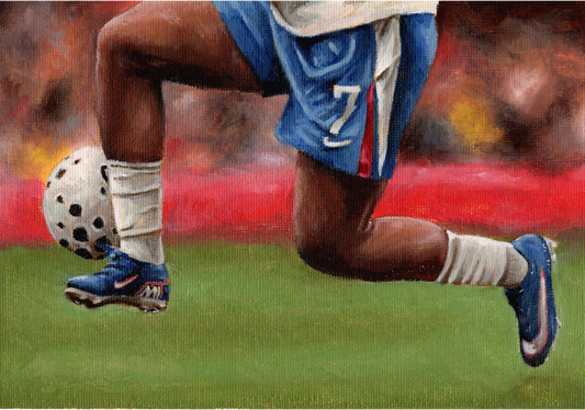'Magic Feet' Lauren James, Original Oil Painting