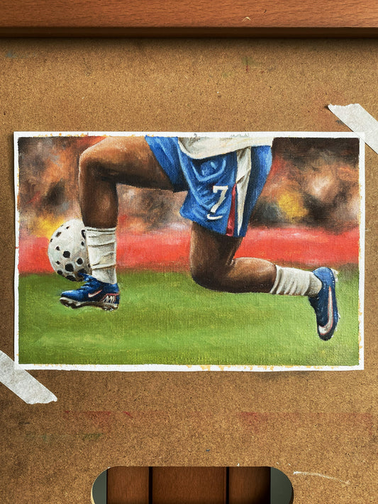 'Magic Feet' Lauren James, Original Oil Painting