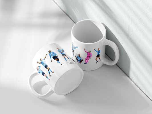 Manchester City Women 2025-2026 WSL Champions Print