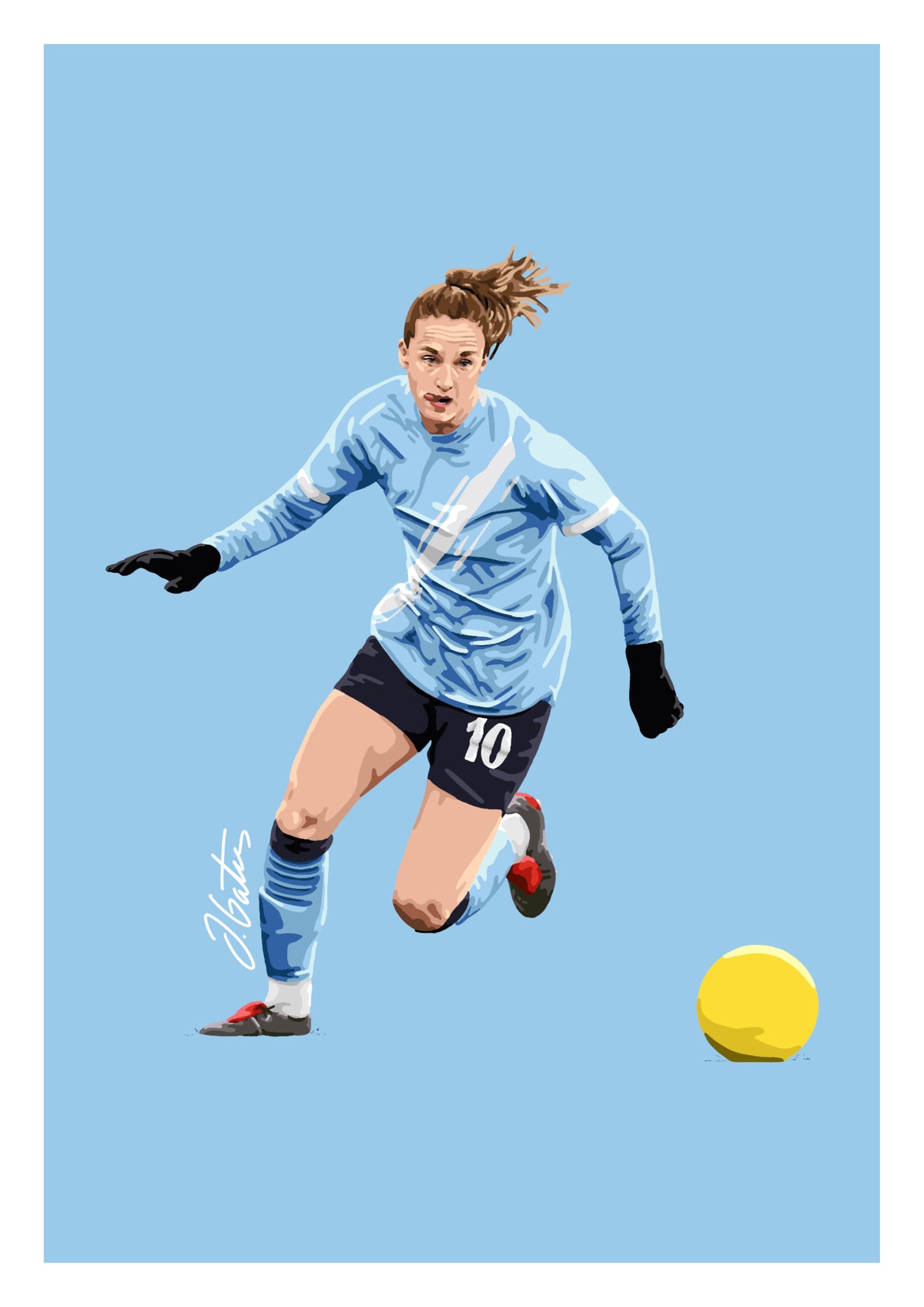 Vivianne Miedema Manchester City Print