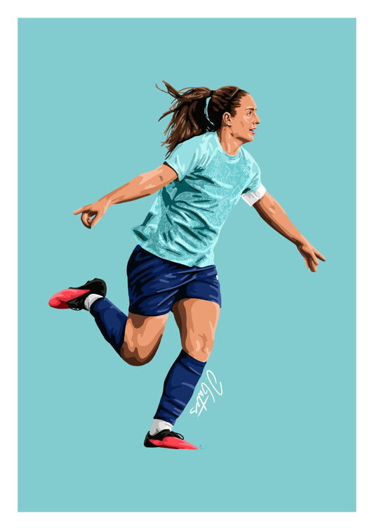 Alexia Putellas London City Lionesses Print