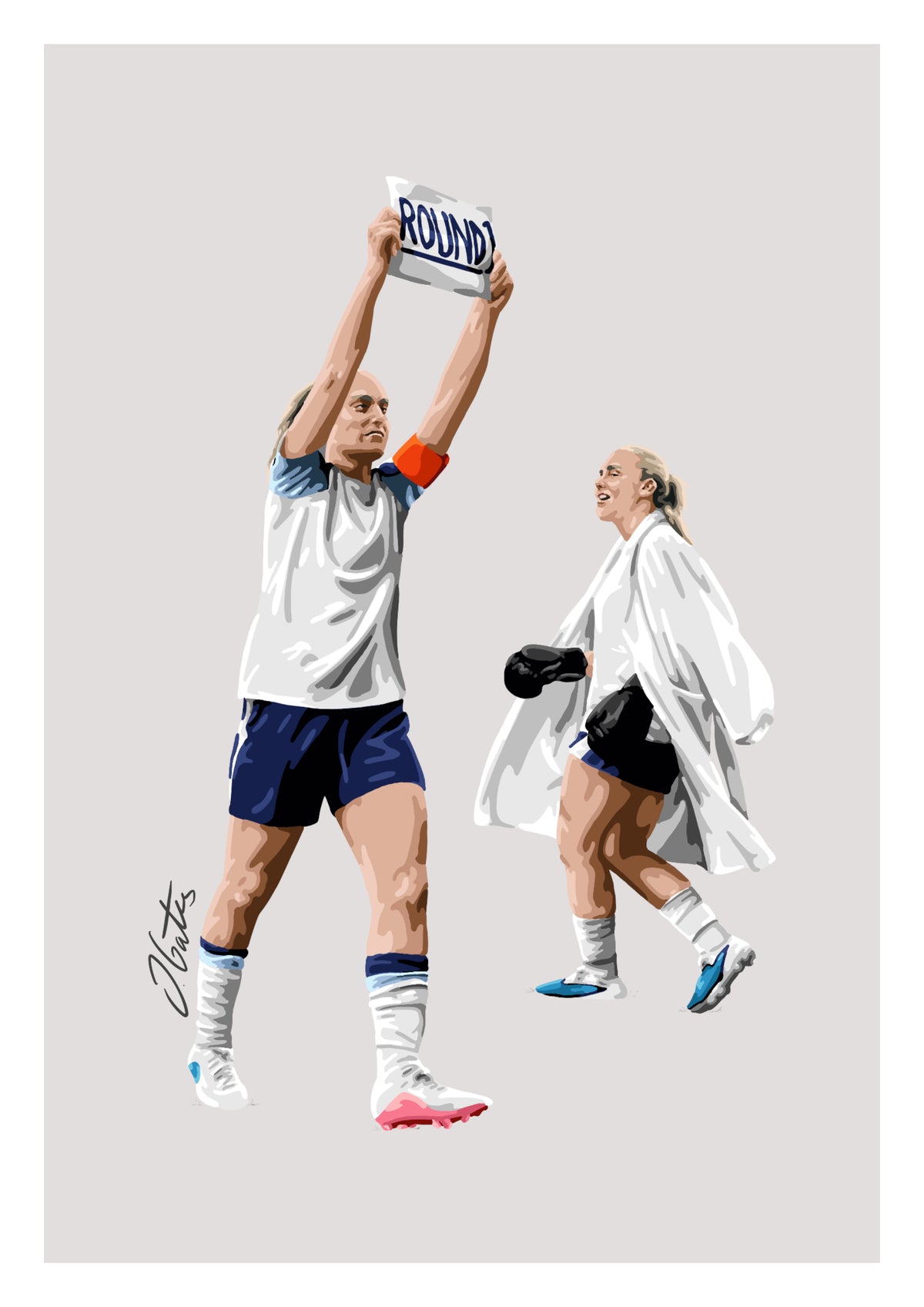 Tottenham Women World Sevens Print