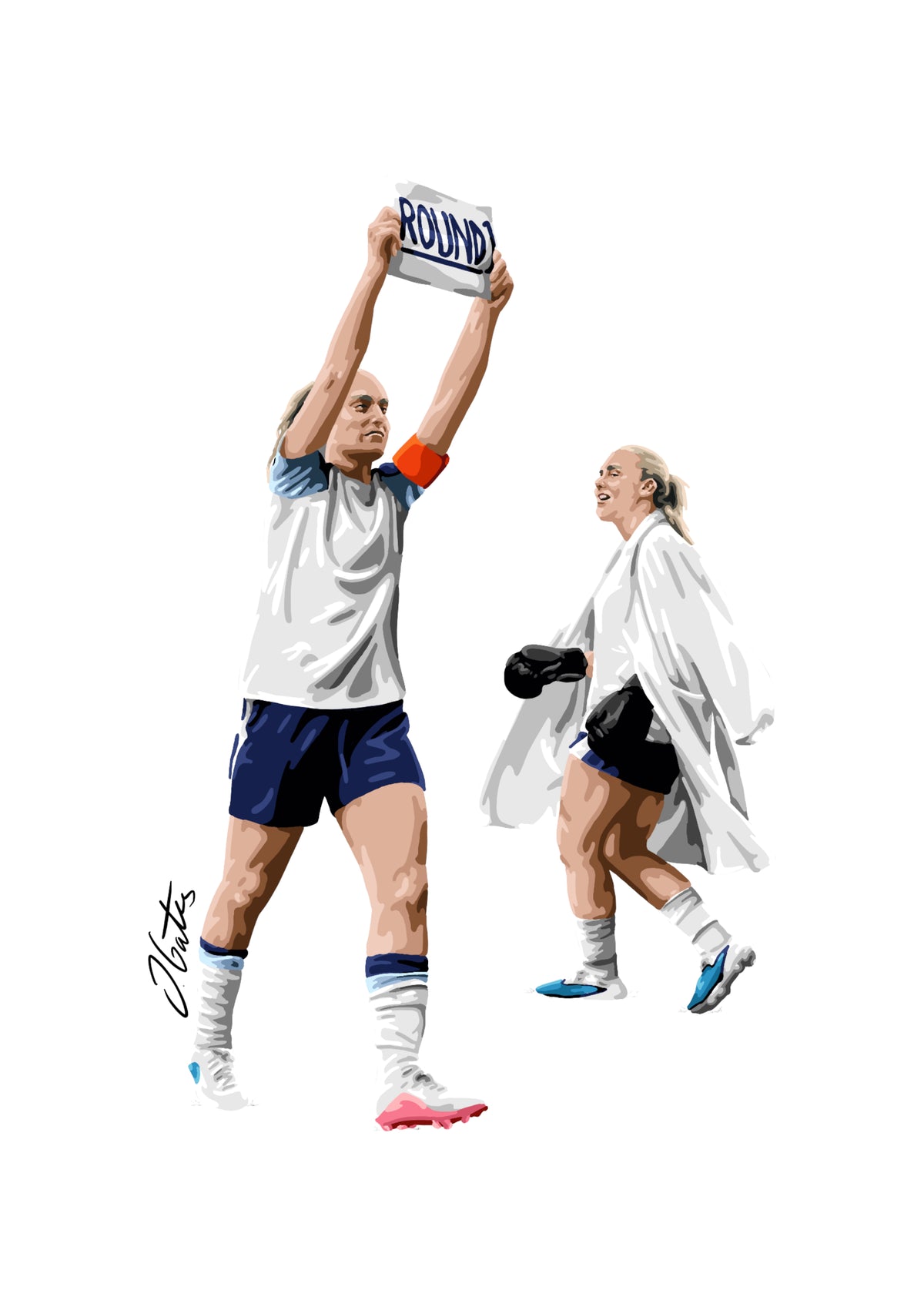 Tottenham Women World Sevens Print