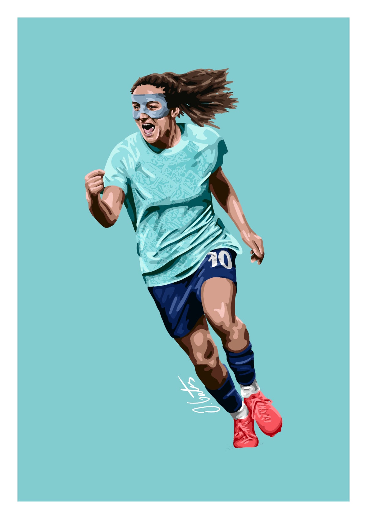 Daniëlle van de Donk London City Lionesses Print